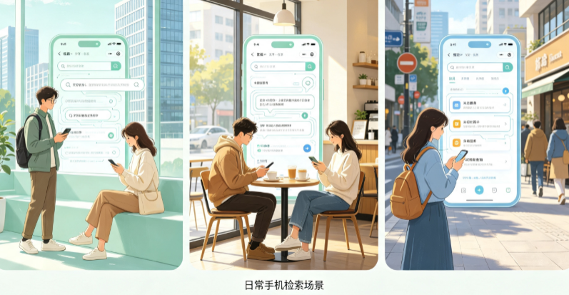 前进区普通人日常手机使用场景拆解：GEO 与 AI 优化如何改变信息检索体验