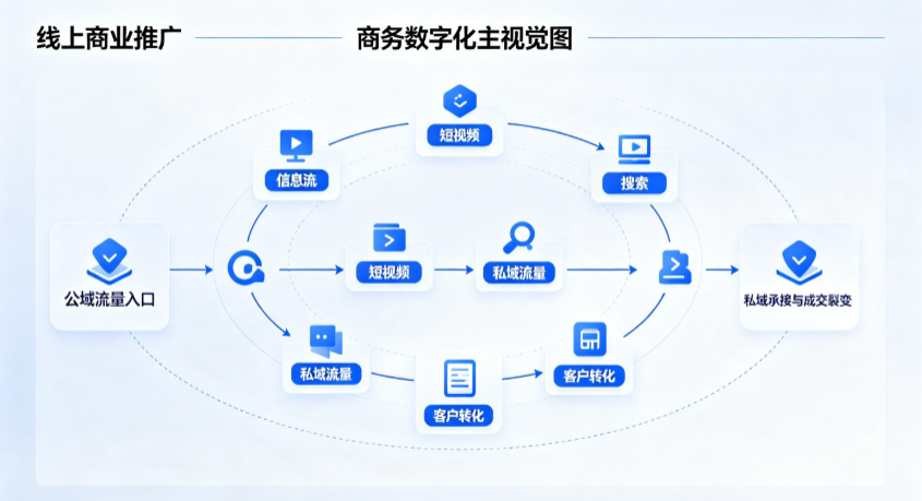 前进区线上商业推广怎么做？全域流量闭环搭建与低成本转化实战指南